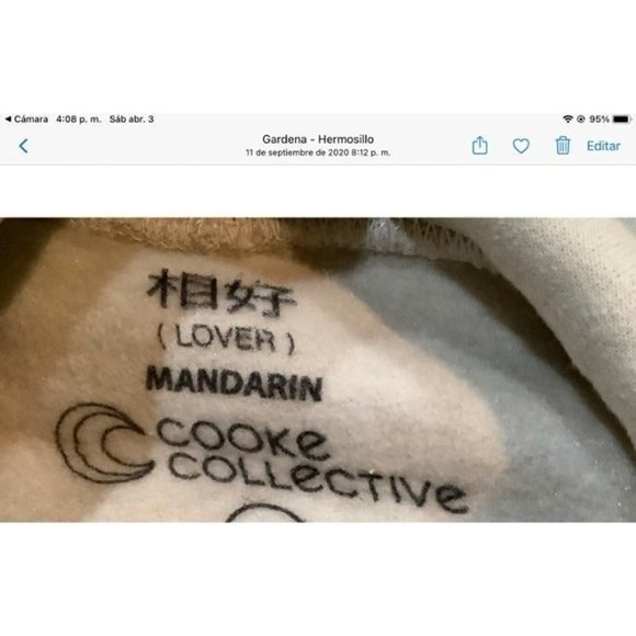 COOKE COLLECTIVE MANDARIN HOODIE S - Picture 5 of 5